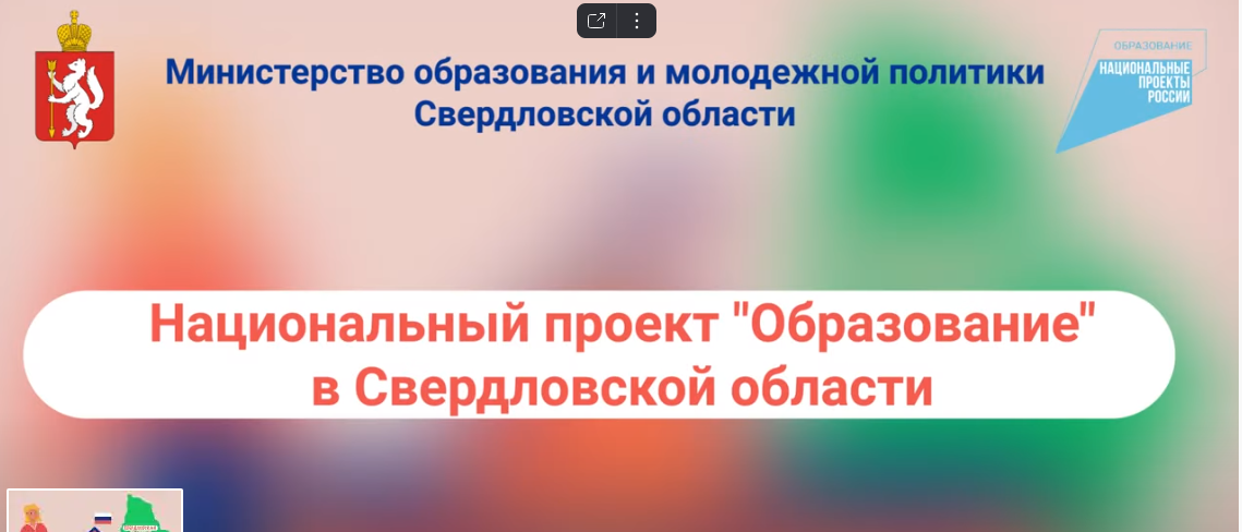 Реализация национального проекта образование в московской области